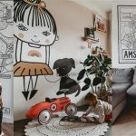 Mooiste wandtekeningen in verschillende stijlen voor decoratie van je interieur