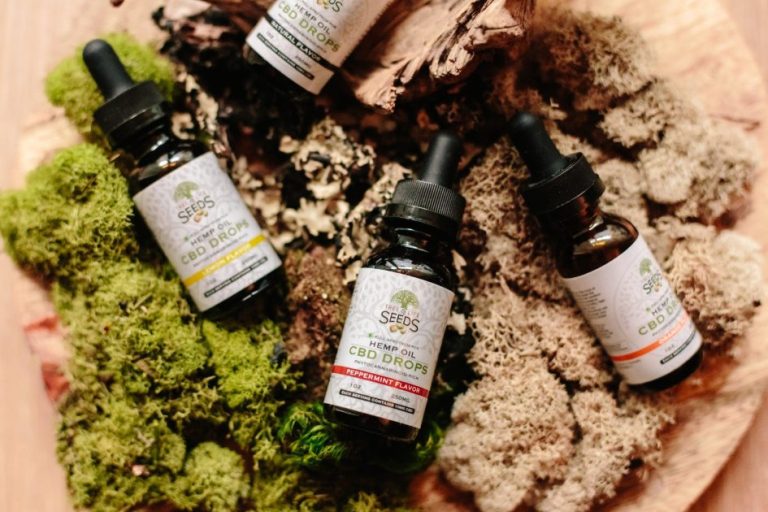 CBD olie fles met gezondheidsvoordelen voor beter slapen en ontspanning
