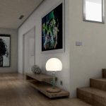 Een grote wereldkaart aan de muur creëert een wereldse sfeer en eyecatcher in het interieur
