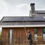 Telescopische stelen voor veilig ramen wassen op hoogte zonder ladder