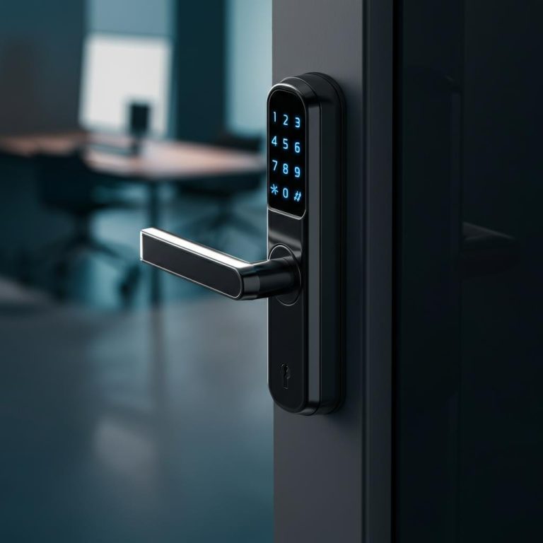 Digitaal slotcilinder met keypad lock - slotenmaker Weesp vakwerk